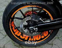 Sticker Jante Supermoto KTM SMR 990 SD 950 RC8 1190 Sm Super Duke