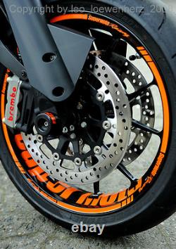 Sticker Jante Supermoto KTM SMR 990 SD 950 RC8 1190 Sm Super Duke