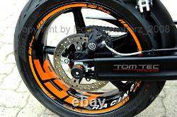 Sticker Jante Supermoto KTM Super Duke SD Duke 950 Smt Sm SMR