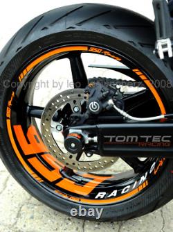 Sticker Jante Supermoto KTM Super Duke SD Duke 950 Smt Sm SMR