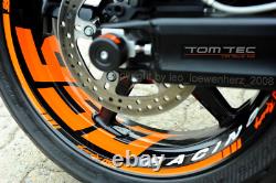 Sticker Jante Supermoto KTM Super Duke SD Duke 950 Smt Sm SMR