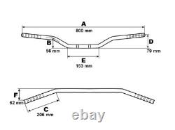 TRW Alu-Guidon 28,6 MM Offroad pour KTM 1290 Super Duke R, Gt Avec ABE