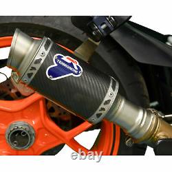 Termignoni Ktm Super Duke 1290 R 2017 Pot D' Echappement Moto Exhaust Gp Carbone