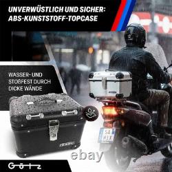 Topcase Pour KTM Super Duke 1290 RA35 45 Liter Design Aluminium Noir