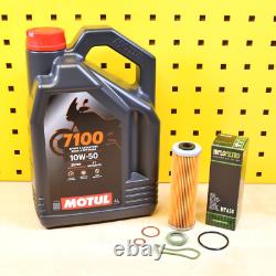 Vidange Kit Huile Motul 7100 10w50 pour KTM 950 990 Super Duke Adventure R Smt Vidange Kit Huile Motul 7100 10w50 pour KTM 950 990 Super Duke Adventure R Smt